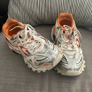 Authentic used Balenciaga track 2 sneakers kids US 2 EUR 33